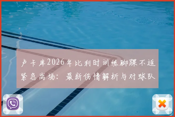 卢卡库2026年比利时训练脚踝不适紧急离场：最新伤情解析与对球队的影响评估